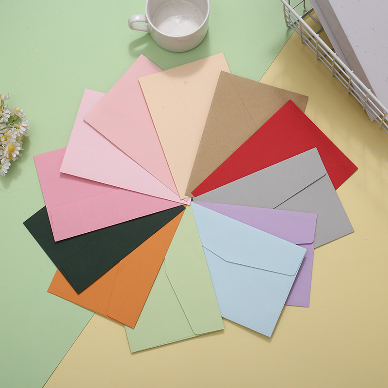120g Colored Plastic Envelopes Wholesale Semi-Transparent Frosted Small Artistic Fresh Retro Simple Horizontal Western-Style European 120g Colored Plastic Envelopes Wholesale Semi-Transparent Frosted Small Artistic Fresh Retro Simple Horizontal Western-Style European