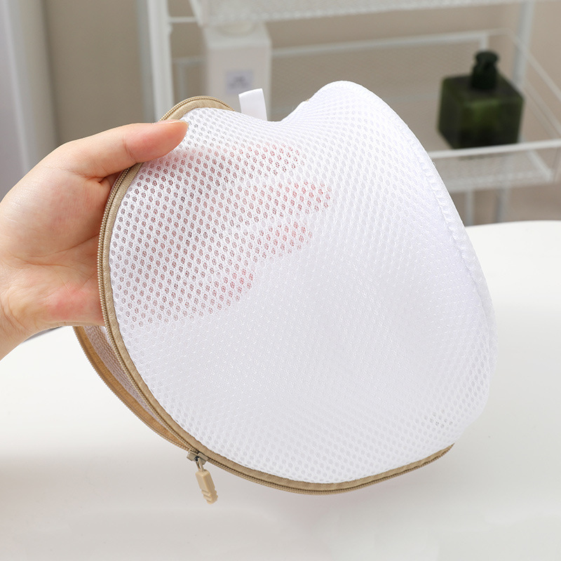 Ropa interior, bolsa de lavandería, sujetador sándwich triangular, bolsa de lavado, lavadora a máquina, soporte de concha especial, bolsa de lavado, bolsa de almacenamiento