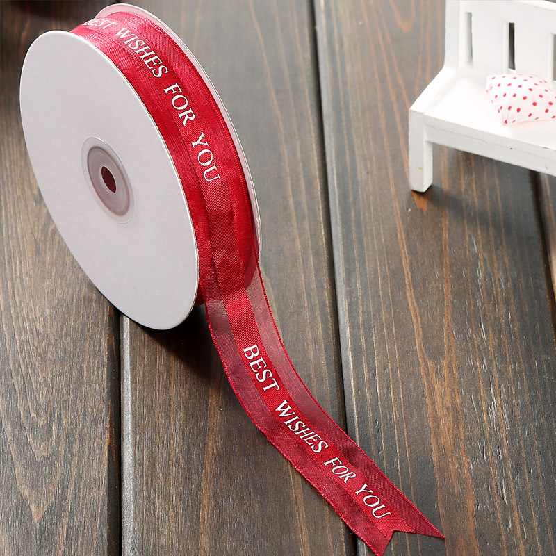 Envío gratuito cinta estilo coreano cinta de encaje impreso cinta pastel boda decoración regalo flor embalaje cinta