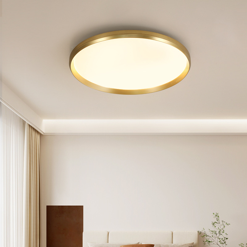 中山燈具led超薄客廳燈大廳主燈無頻閃高顯指防藍光護眼吸頂燈