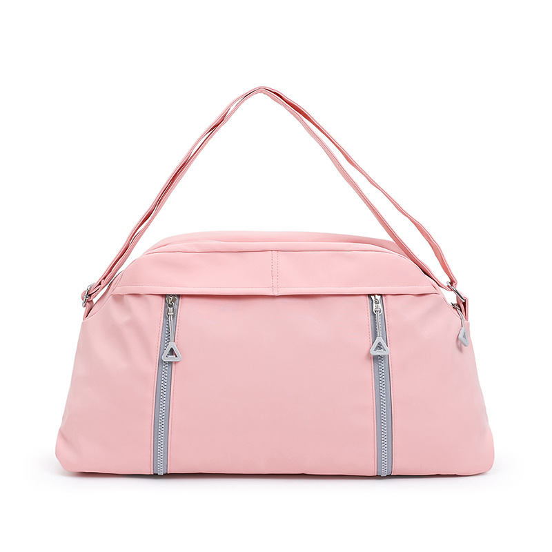 Bolso de yoga de fitness deportivo de moda, multifuncional de gran capacidad, separación en seco y húmedo, mochila de viaje al aire libre de corta distancia, mujer