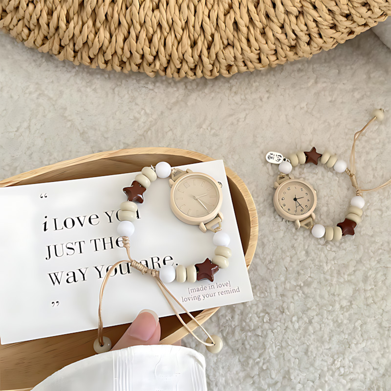 High-Looking Couple Bracelet, Fashionable Bestie Watch, Simple and Versatile Student Watch, Pointer Quartz Watch 063