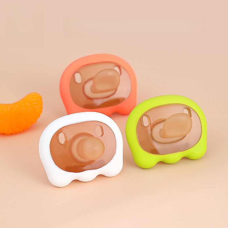 Baby pacifier 0 to 3 to 6 months newborn baby sleeping comfort artifact simulation nipple anti-flatulence