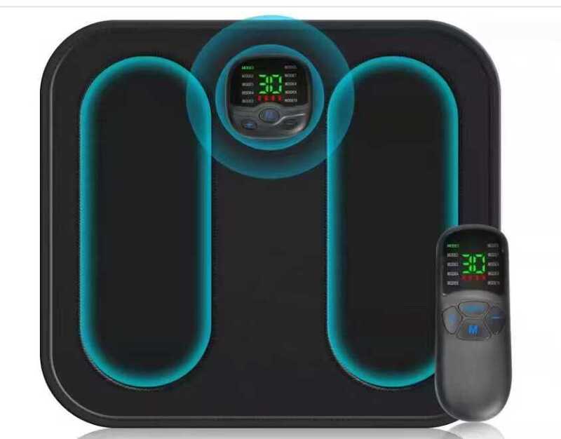 EMS スマートフットマッサージフットマット振動マッサージャーフットマッサージ機フットパルス美脚装置滑り止め|undefined