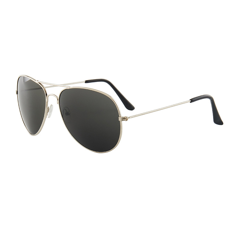 Silver frame gray film