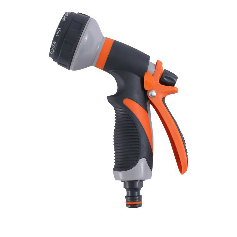 8功能花洒水枪 园林洗车浇花水管 园艺花洒喷枪