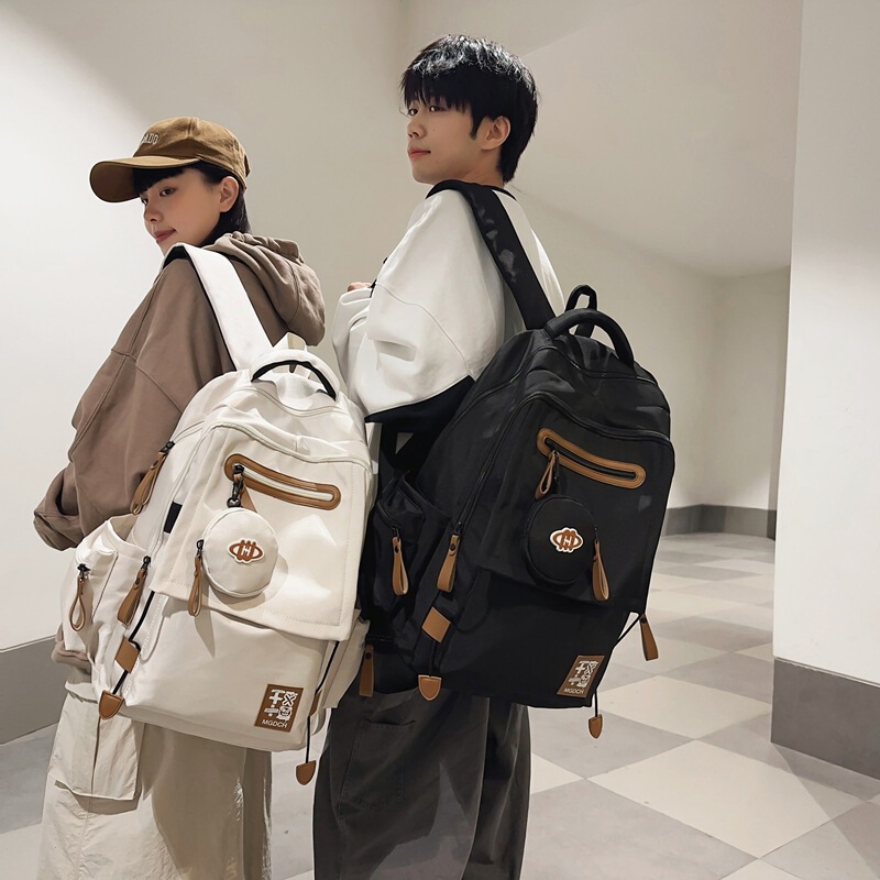 Backpack 2025 new large-capacity backpack junior high school student schoolbag college student tide backpack travel bag wholesale