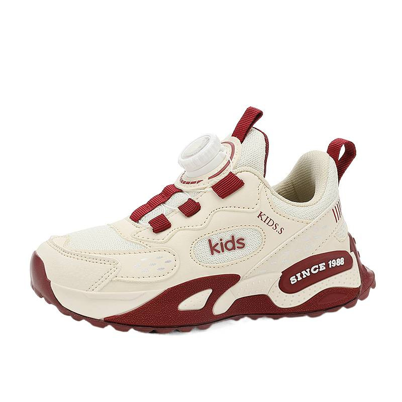 Zapatos deportivos transfronterizos para niños de 6 - 12 años de edad, zapatos de malla transpirables para niñas 2025, nuevos zapatos para correr con suela suave, zapatos de moda para padres