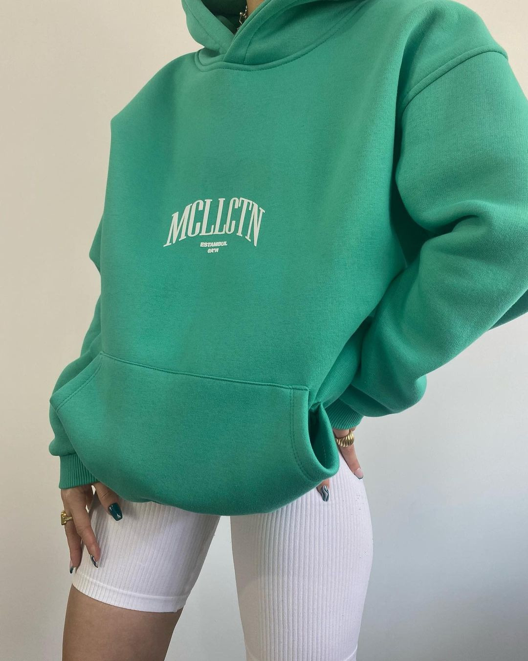 2023 Damski sweter z nadrukiem, uniwersalny top z długimi rękawami i kapturem dla kobiet_voghion.com