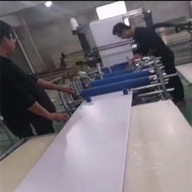 PVC墙板在线包覆机 金辉快装护墙板包覆机 PVC冷胶包覆机图片