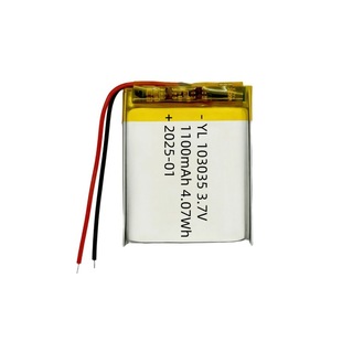 �S��103035�ۺ����늳�1100mAh���F����̙C¶�I�����늳�3.7V