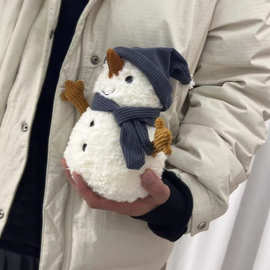 可爱跨境萨米小雪人玩偶毛绒玩具女生儿童礼物公仔布娃娃居家摆件