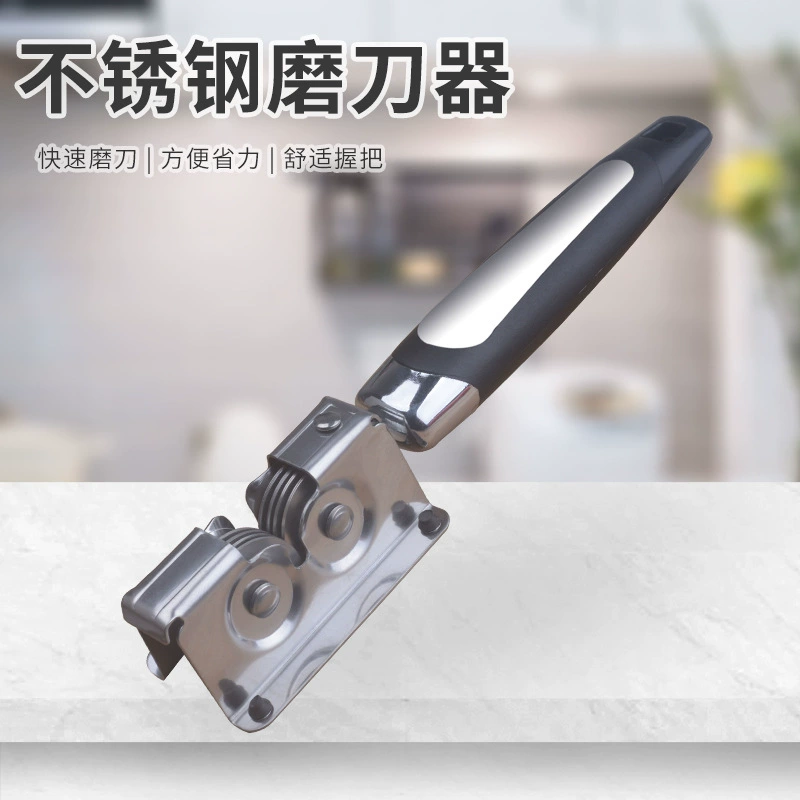 Оптовая Продажа с фабрики кухонный нож быстрая Заточка точилка для ножей односторонняя всасывающая карта Заточка ножа из нержавеющей стали