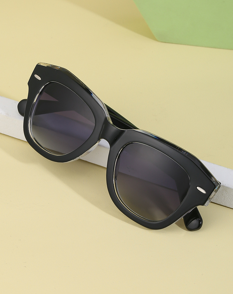 Retro Small Frame Polarized Sunglasses Fashion Rice Nail Trendy Sunglasses Wholesalepicture3