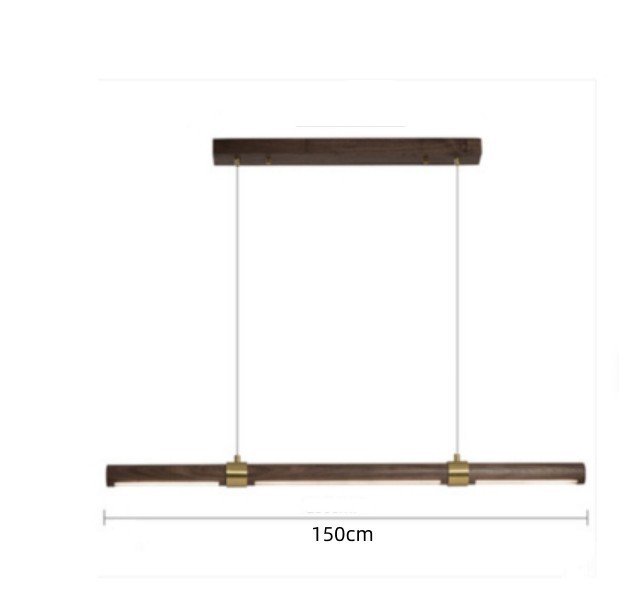 대형 도금 모조 목재 30W