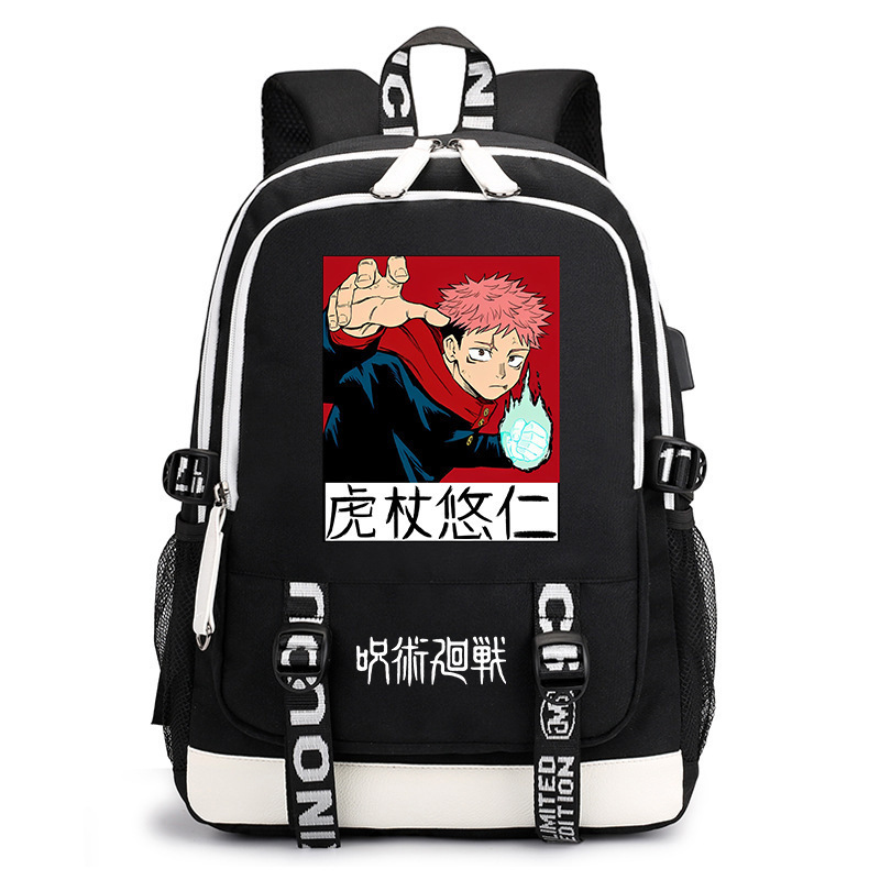 Dropshipping custom-printed backpacks, USB charging school bags, men's and women's backpacks, student school bags in stock