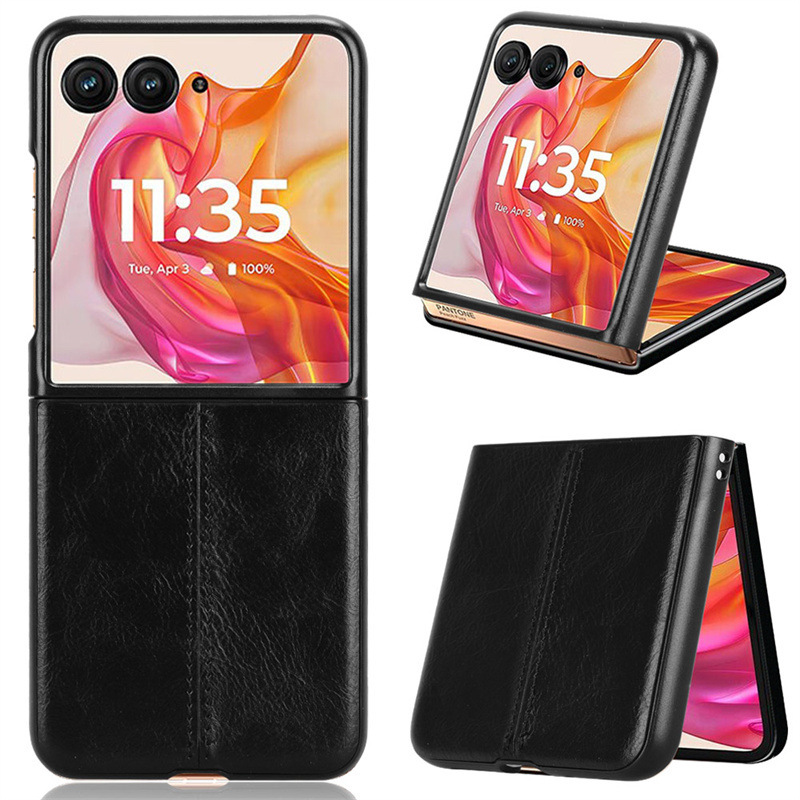 For Motorola Motorola Razr50/Razr 50Ultra mobile phone case protective cover cow pattern car line