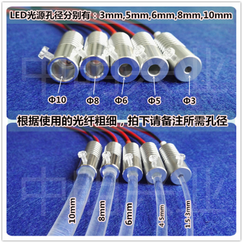 12V����С��Դ�пط�Χ�� ������װ������2 3mmͨ������˵�led