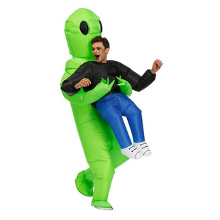 Cross-Border Halloween Party Activities Outdoor Funny Astronaut Inflatable Suit Alien Hug Inflatable Suit