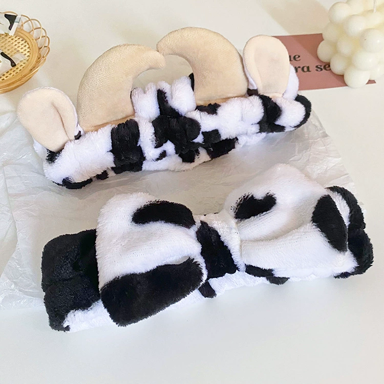 Brand three dimensional headband, plush hair accessory, Korean style, internet celebrity