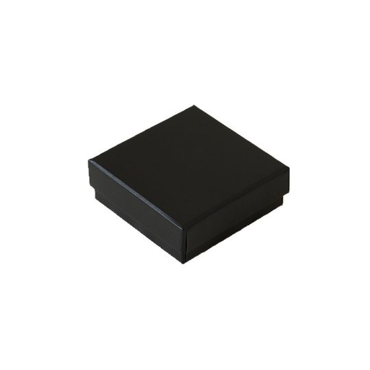 High-End Black Jewelry Box with Lid, Gift Packaging, Empty Box, Necklace, Bracelet, Ring Storage Jewelry Box