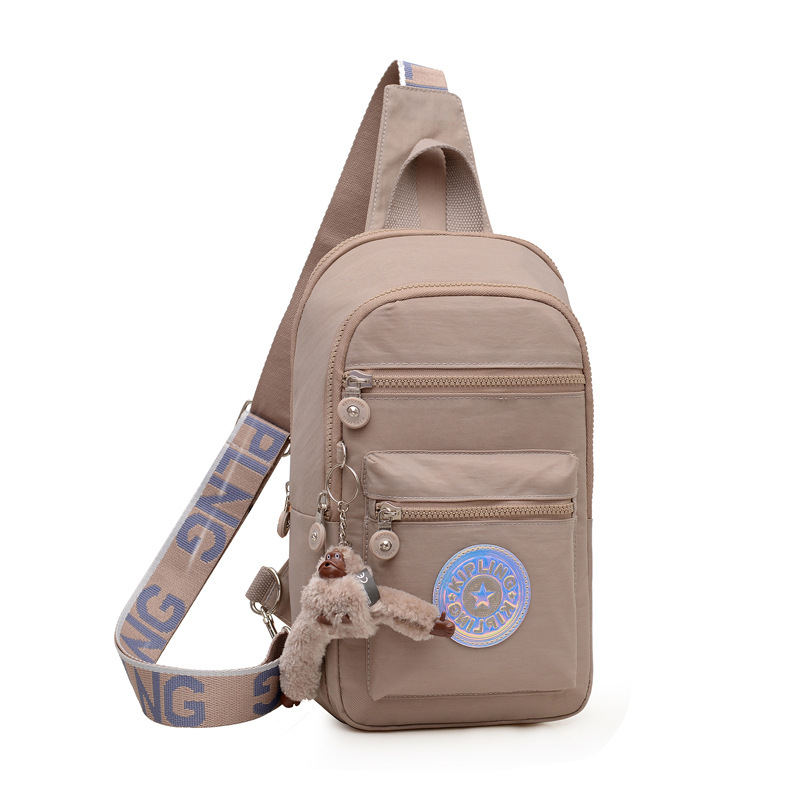 Agente de reclutamiento Mono 2025, nuevo bolso de moda, bolso de moda, bolso de pecho casual de mujer, un agente de cabello