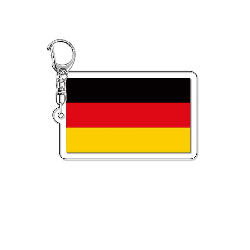 Llavero Conmemorativo de Acrílico de Acrílico Decorativo para Fanáticos del Fútbol y Recuerdos de Viaje