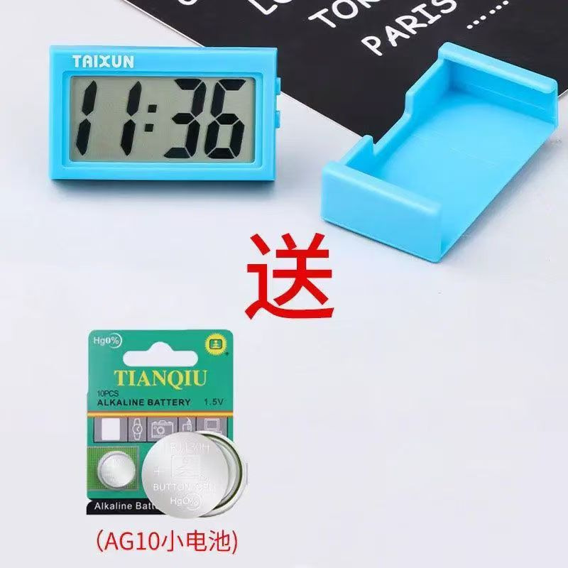 El reloj electrónico para el hogar de pantalla grande se puede pegar reloj electrónico digital versión mejorada reloj electrónico del coche simple reloj grande de Word