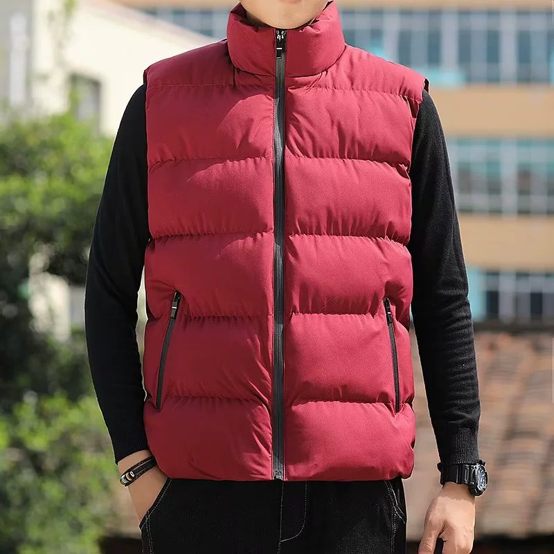 Японский модный тренд жилет, пуховик, slim fit