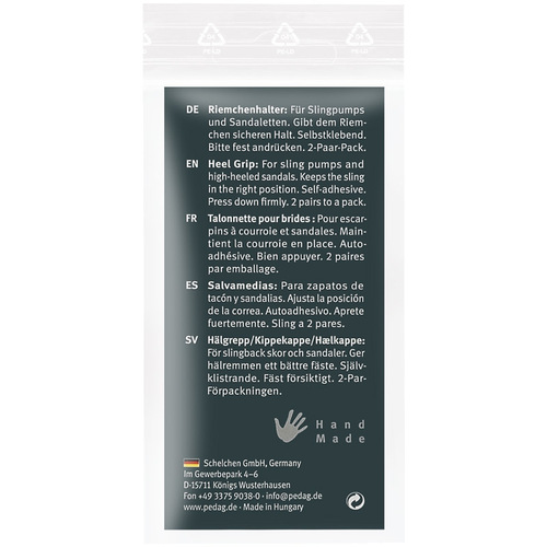 German imported pedag137 leather heel patch sandal patch anti-wear protection heel patch