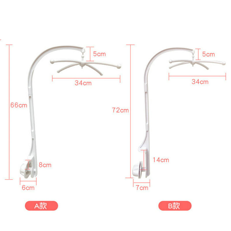 Suministro de cama de bebé Bell soporte de noche campana 3 66cm noche colgante Bell Cruz cuna de los niños