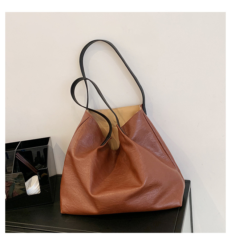 Fashion Simple Large-capacity Single Shoulder Tote Bag display picture 9