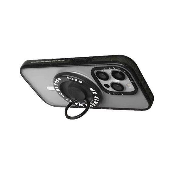 New CASE magnetic attraction rotatable ring bracket support Magsafe creative mobile phone magnetic attraction ring bracket