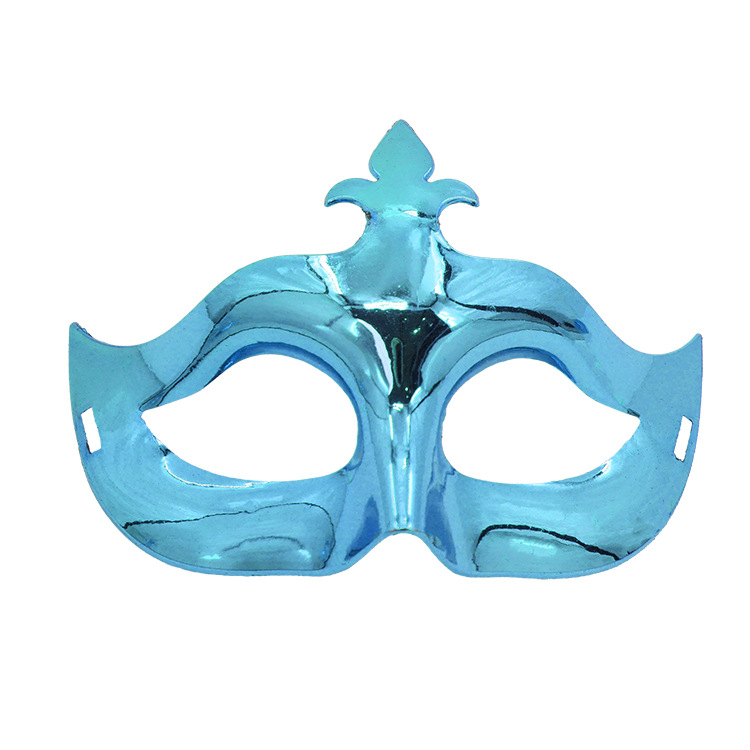 Máscaras de flecha galvanizadas transfronterizas de mitad de cara Halloween para adultos máscaras de fiesta de carnaval props al por mayor TK