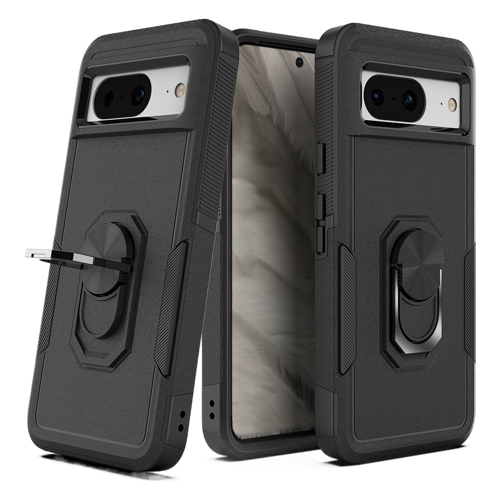 Cross-border Google PIXEL9 Pro Sail Ring Rack Estuche para teléfono con todo incluido Estuche protector de color mate al por mayor