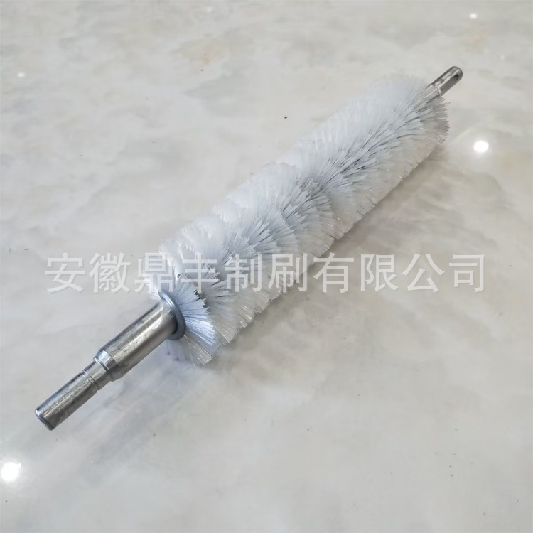 厂家加工螺旋形内毛刷弹簧刷 尼龙丝铜丝清洗除尘弹簧刷可定