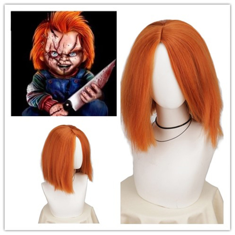 Silk Ghost Doll Chucky Wig Cosplay Wig Cos Chucky Wig Anime Cosplay