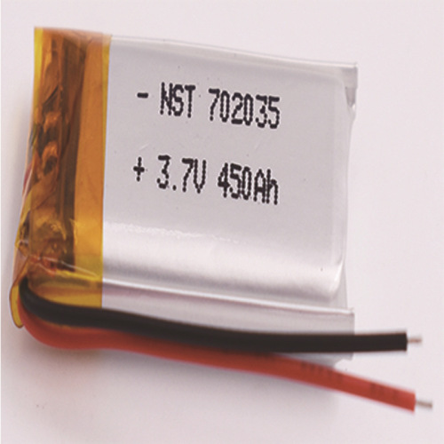 3.7V polymer lithium battery 702035 450mah Bluetooth electronic scale translator reading pen rechargeable battery
