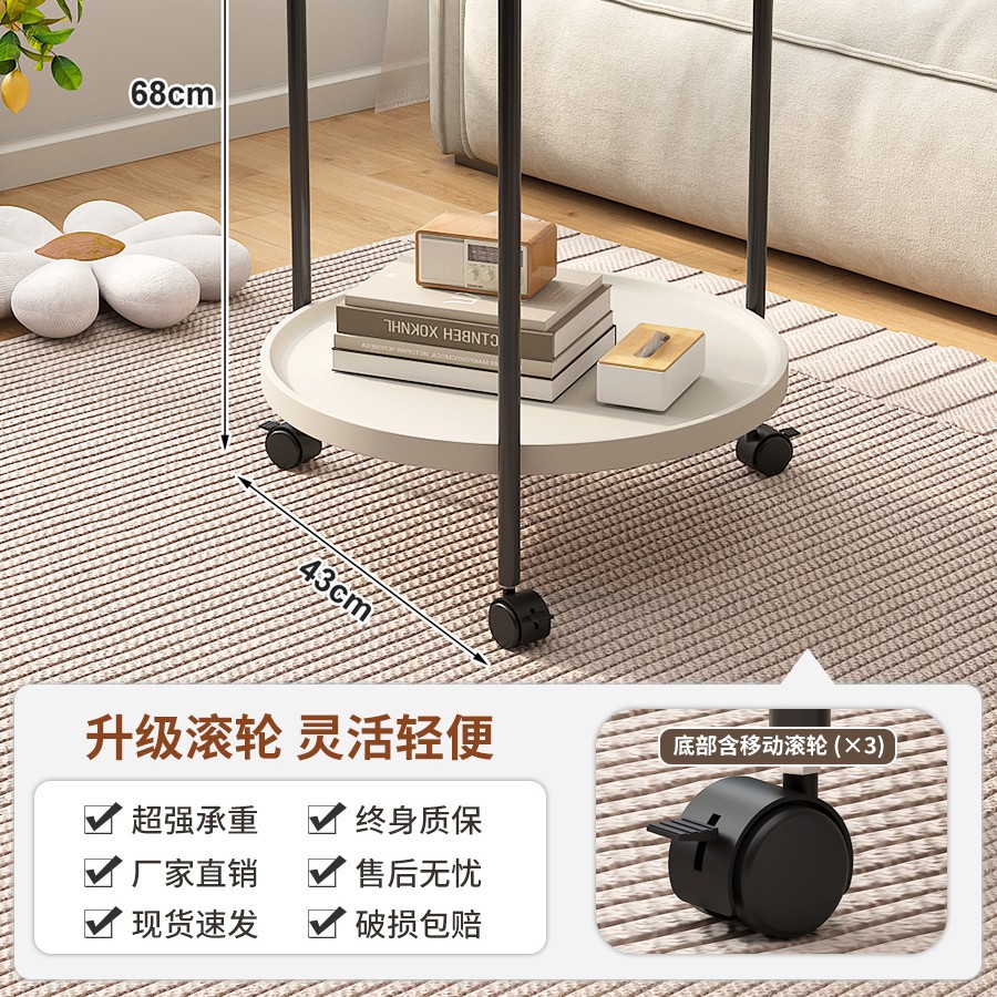 [팔걸이형 사일런트 유니버셜 휠-탄소강 프레임] 오프화이트