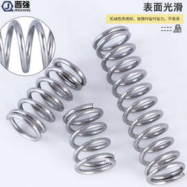 ✅✅304不锈钢弹簧压缩缓冲软回位短弹簧钢0.2-1.5mm小压簧可定