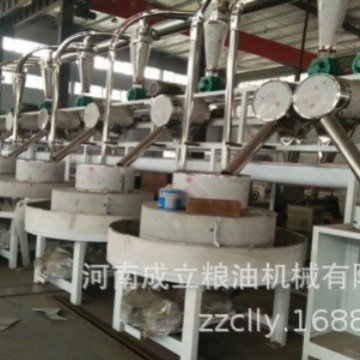 单机石磨机组装图 济南石磨面粉机厂家 电动石磨面粉机