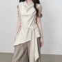 无袖新款夏季质感上衣