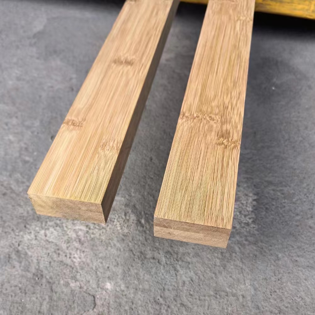 浅碳竹方  展柜展架专用  60*30厚竹方 广州竹板材现货  损耗少
