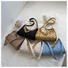 Summer retro chain, one-shoulder bag for leisure, underarm bag, western style