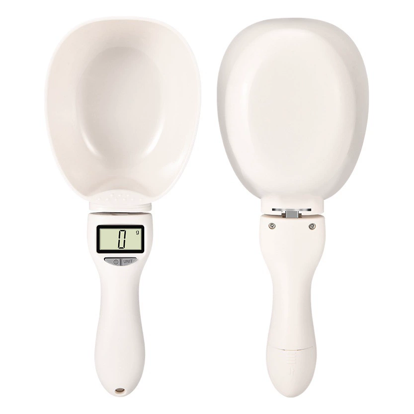 Трансграничные весы для корма для домашних животных и собак, электронные весы с ручкой, граммовые весы, большие ложки, питательные весы, мини-пищевая добавка, портативная ручная модель