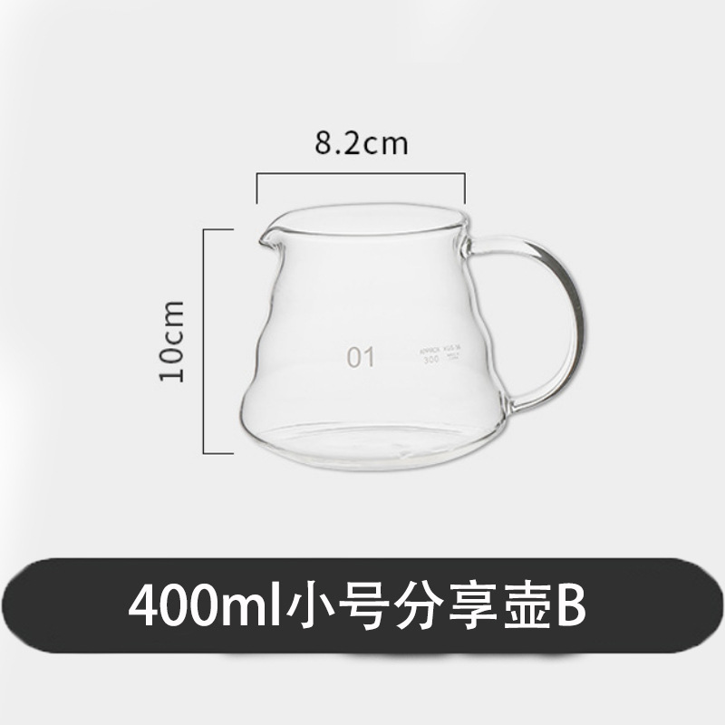 Suministro transfronterizo Juego de cafetera Yunduo Filtro de café con orejas colgantes Taza de filtro de extracción Olla para compartir café hecha a mano
