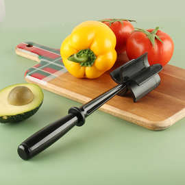 跨境塑料搅拌器手持式肉类切碎器料理碎肉捣碎器搅拌铲