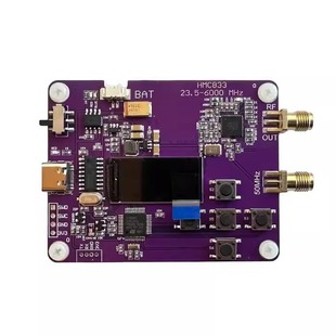 6GHz RF signal generator HMC833oled screen display RF signal source transmitter 23.5-6000MHZ