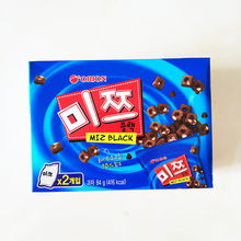韓國零食 好麗友脆米棋子巧克力餅干84克*16盒