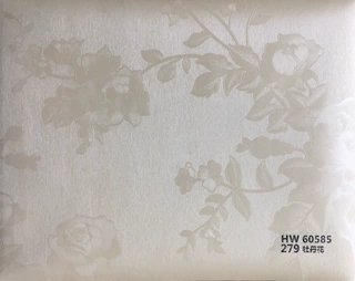 2023新款PVC包覆膜 工厂直销  HW 60585牡丹花包覆膜